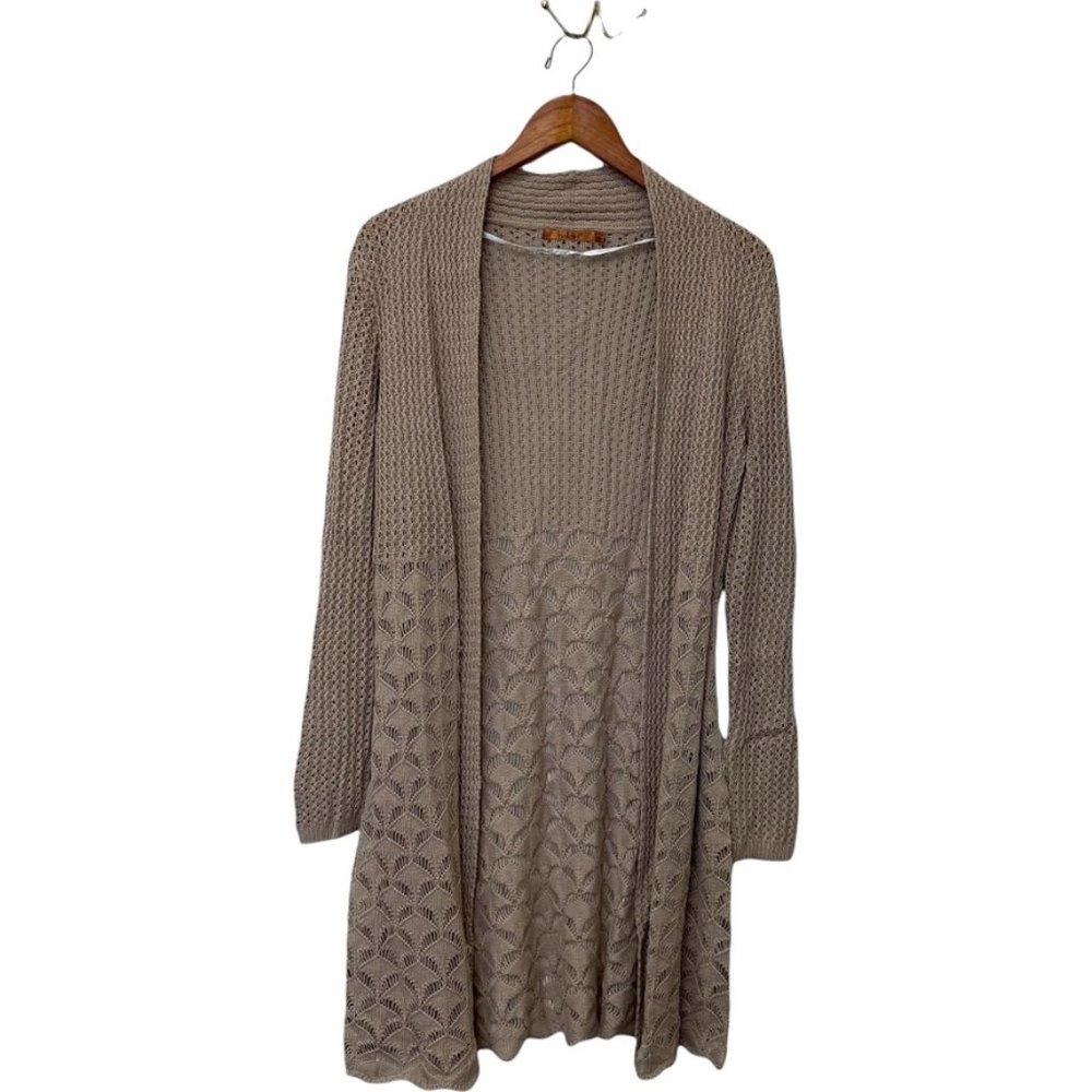 Belldini Women's Cardigan Beige Size Large